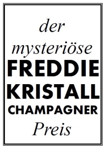 Der Mysteriöse Freddie Kristall Champagner Preis