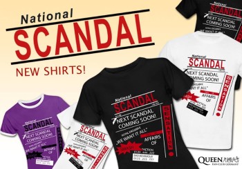 SCANDAL im Merchandise-Shop