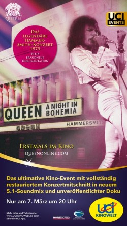 Queen: A Night In Bohemia in UCI Kinowelt