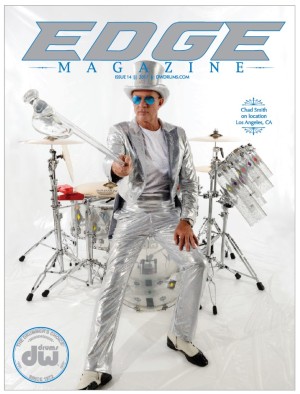 dw drums Edge Magazine mit Rufus Taylor