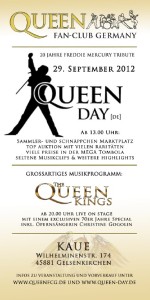 Flyer Queen Day 2012