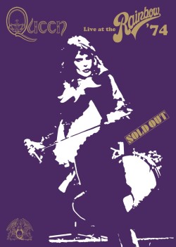 Queen Live At The Rainbow '74 - Blu-ray und DVD Cover