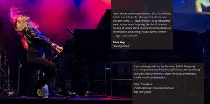 Natalia Posnova: Melodies of Queen - Kommentare Brian May und Peter Freestone