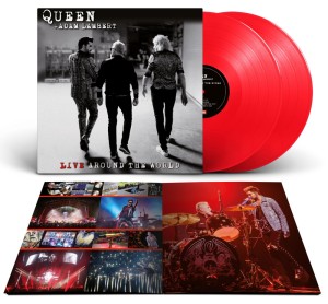 Queen + Adam Lambert: Live Around The World - LP rot