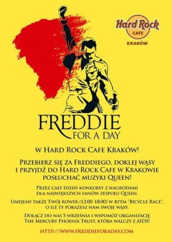 Hard Rock Cafe feiert Freddie For A Day