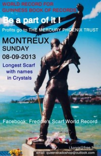 Freddie's Scarf World Record