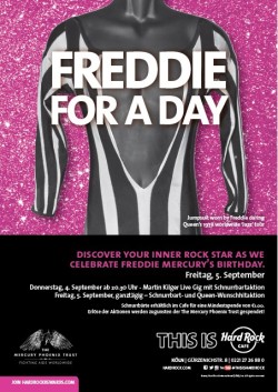 Hard Rock Cafe feiert Freddie For A Day