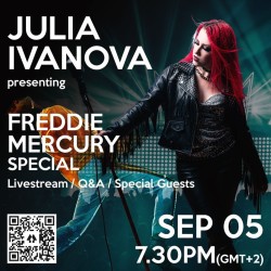 Julia Ivanova - Freddie Mercury (Special Livestream)