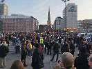 Demo gegen Rechts vor dem Hauptbahnhof in Dortmund am 20.01.2024